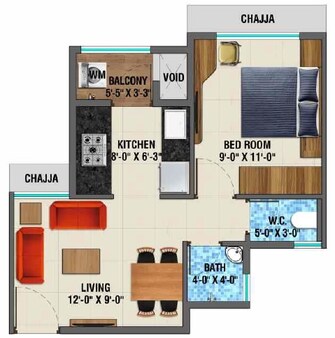 1 BHK Apartment For Resale in Arihant Aayan Titwala Thane  7689254