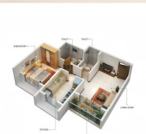 1 BHK 383 Sq. Ft. Apartment in Arihant Tower Bhayandar