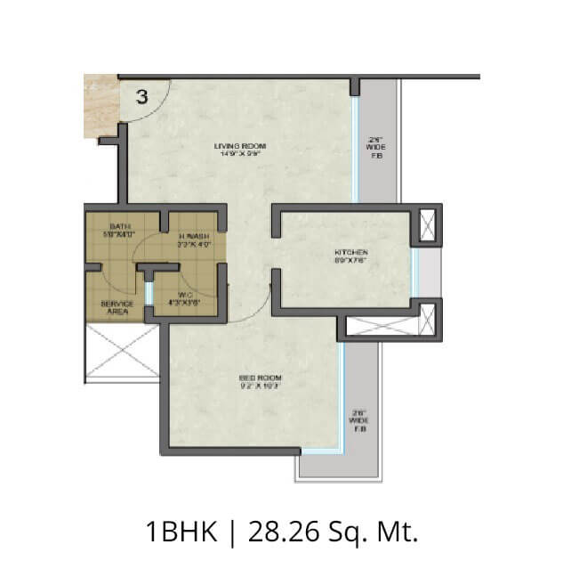 Other, aryan-one 1 Bedroom 730 Sq.Ft. Apartment In Badlapur East Thane 6662460