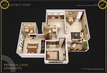  2 BHK Apartment at Balaji Residency Thakurli, Thakurli – for Sale