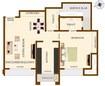 Bhoomi Acres M Wing 1 BHK Layout