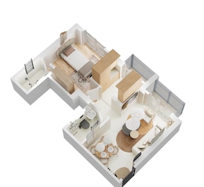 1 BHK 450 Sq. Ft. Apartment in Birla Vanya