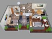Bluesky Omkarr Sindhu Residency 2 BHK Layout