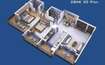 Continental Acropolis 2 BHK Layout