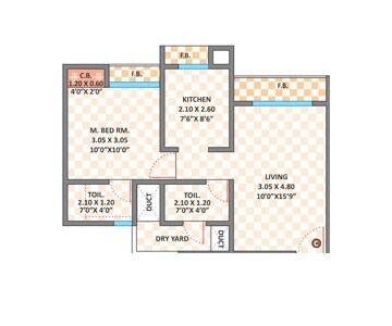  1 BHK Apartment at Cosmos Hilton, Patlipada – for Sale