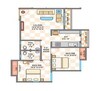 Cosmos Jewels Solitaire 2 BHK Layout