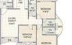 Cosmos Tower 3 BHK Layout