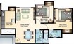 Damji Mahavir Exotica 2 BHK Layout