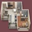 Deeplaxmi Shreeji Milestone 1 BHK Layout