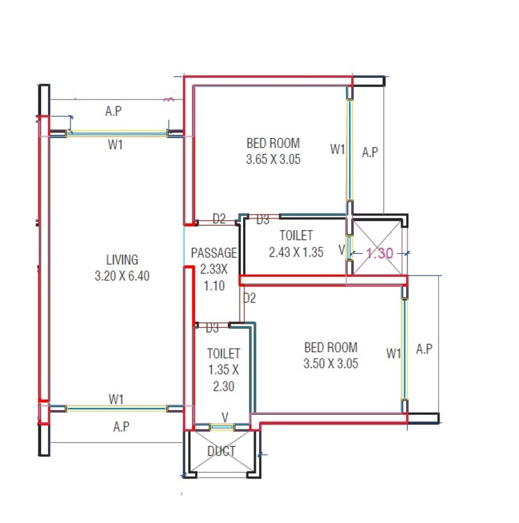 Other, delta-greenville 2 Bedroom 689 Sq.Ft. Apartment In Owale Thane 8929986