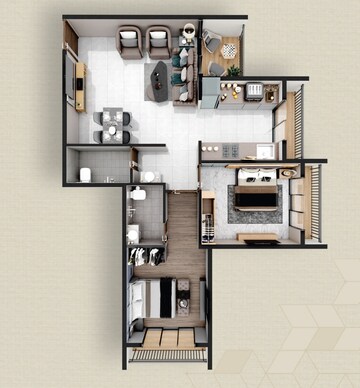  2 BHK Apartment at DK SPM Dream City, Ambernath East – for Sale