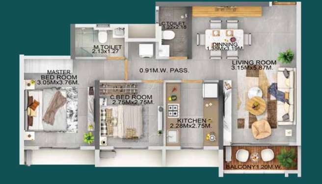 dosti desire apartment 2 bhk 702sqft 20240809220805