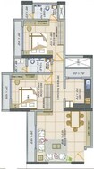 Fenkin Belleza 2 BHK Layout