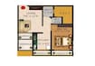 Gagangiri Vastu Rachana 1 BHK Layout