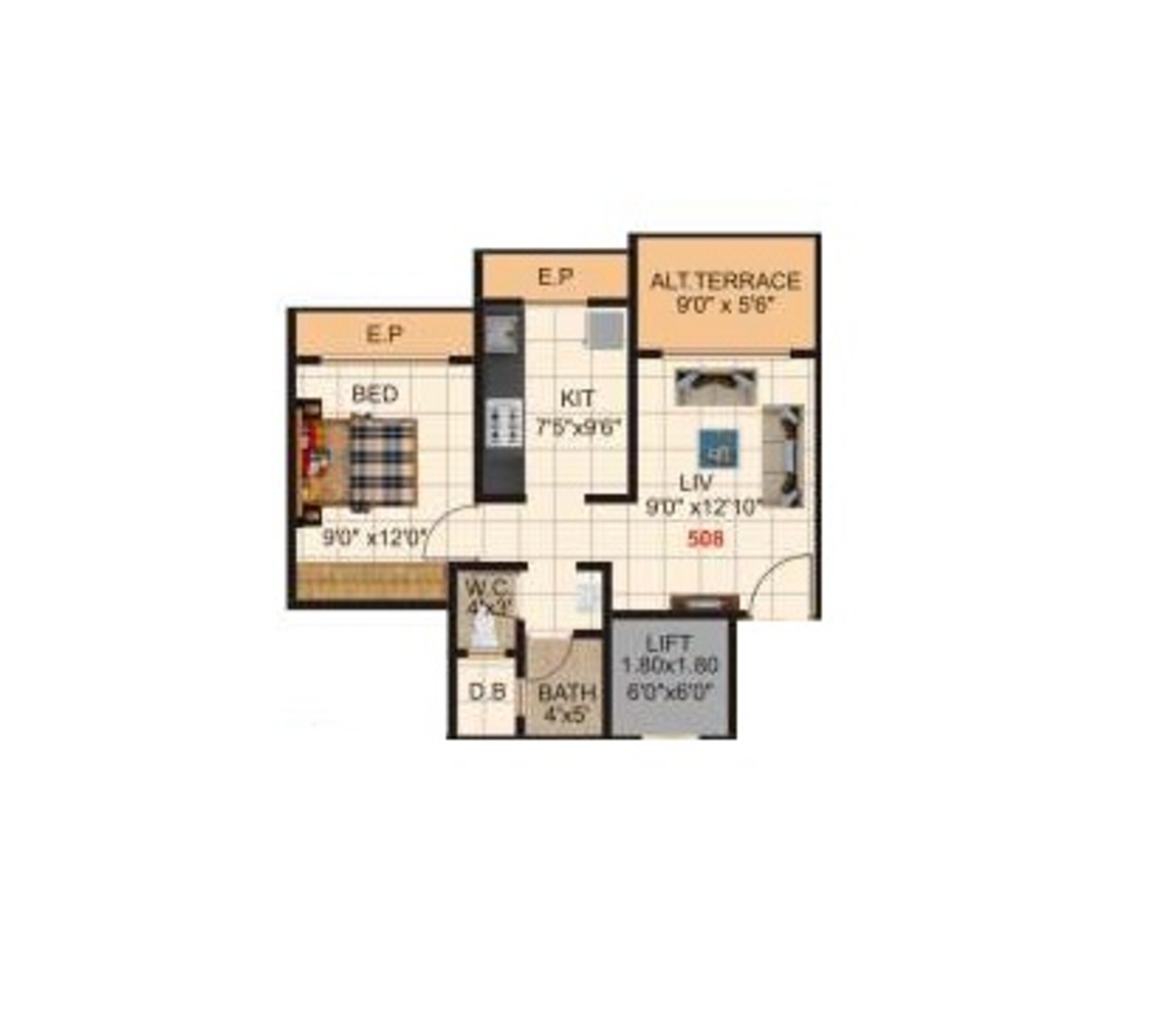 gajanan icon apartment 1 bhk 349sqft 20231626001652