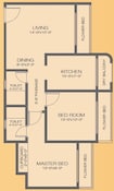 Gaurav Enclave I 2 BHK Layout