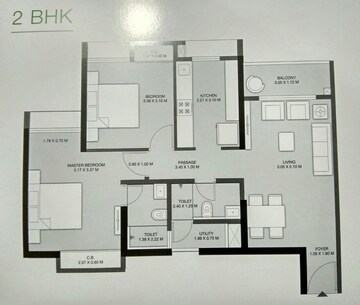  2 BHK Apartment at Godrej Emerald, Ghodbunder Road – for Sale