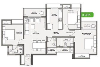 3 BHK Apartment For Resale in Godrej Emerald Vista Ghodbunder Road Thane  7312851