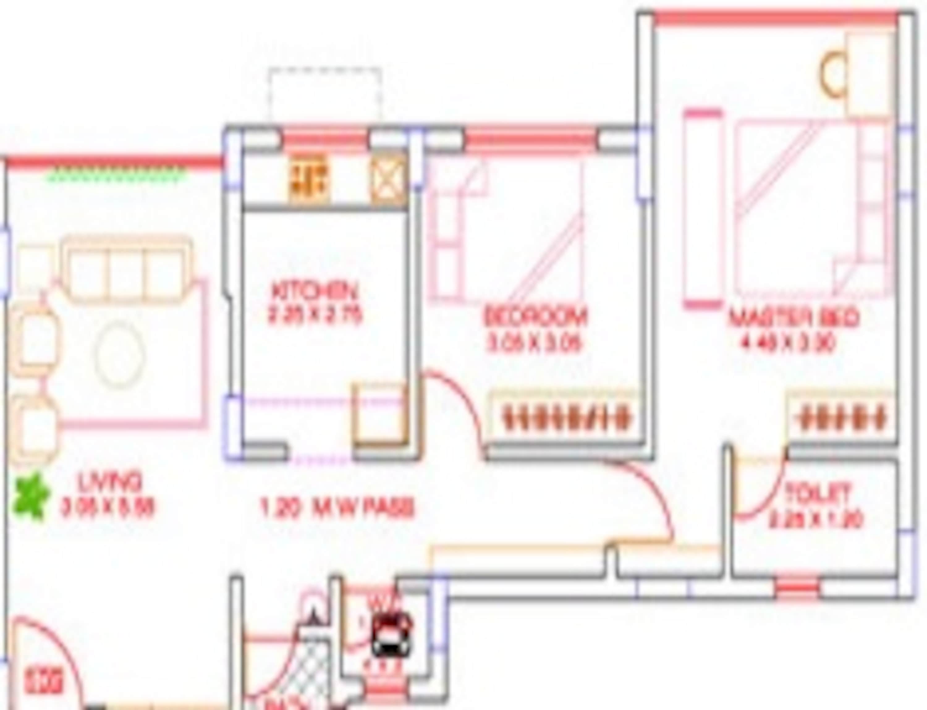 godrej hill apartment 2 bhk 1000sqft 20210419100447