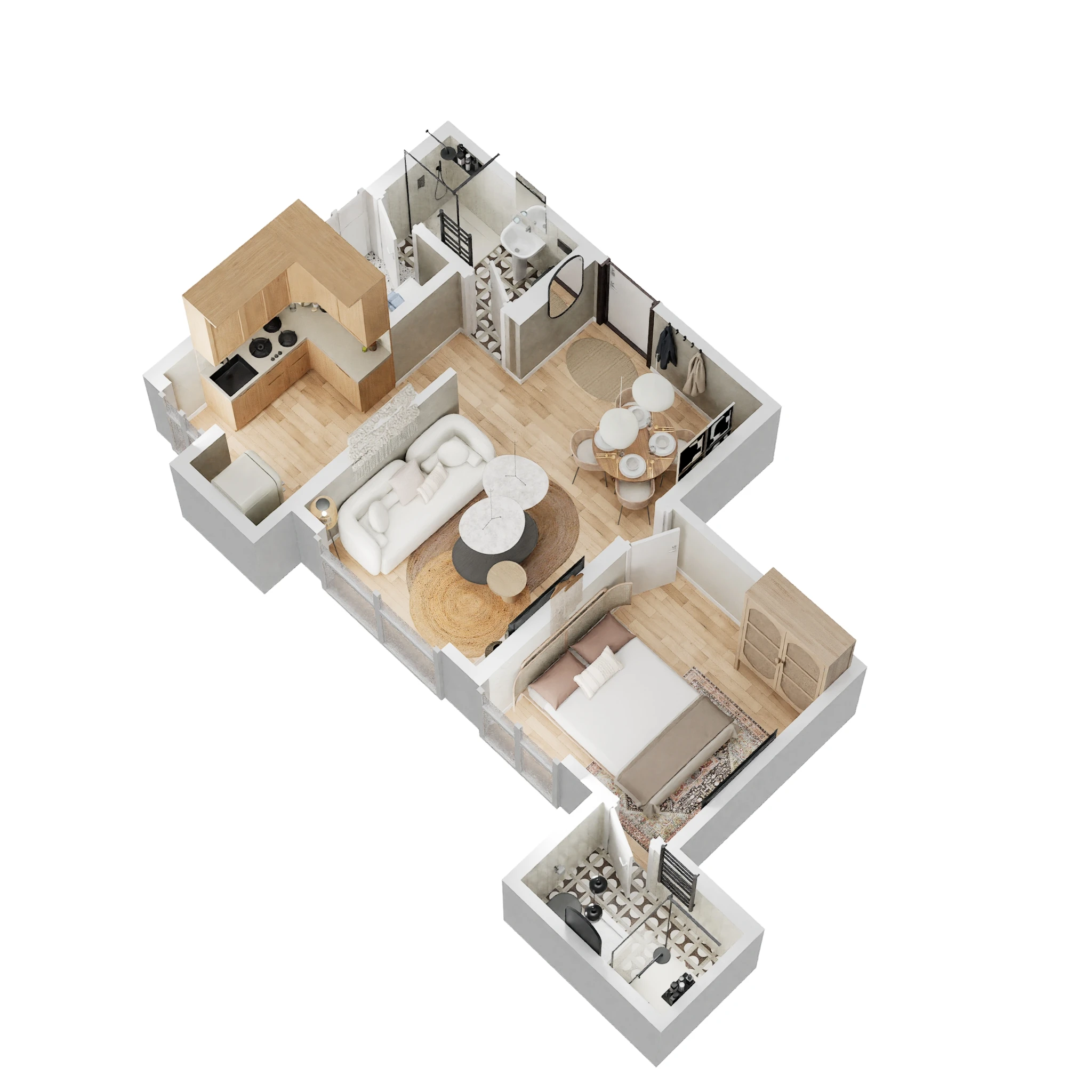 godrej nirvaan apartment 1bhk 461sqft 1 3d 3024