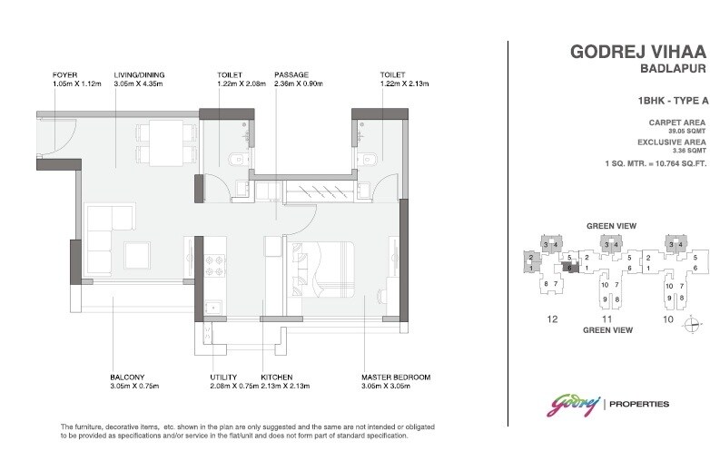 Other, godrej-sky-gardens-vihaa 1 Bedroom 468 Sq.Ft. Apartment In Badlapur East Thane 9027641