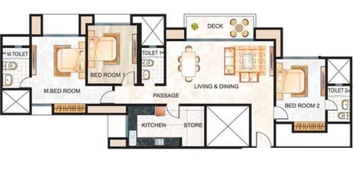 hiranandani estate apartment 3 bhk 1850sqft 20211803171854