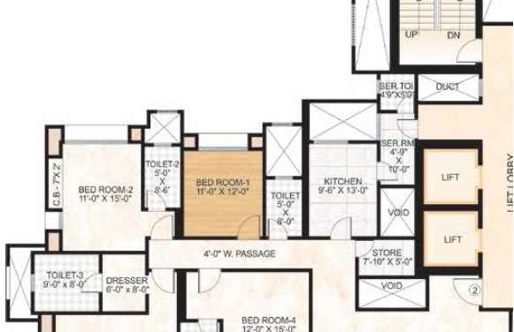 hiranandani estate rodas enclave apartment 4 bhk 2020sqft 20220305170339