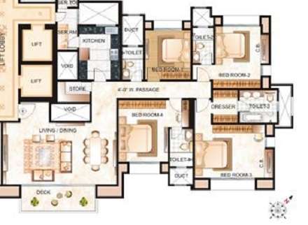 hiranandani eva apartment 4 bhk 2785sqft 20215003145047