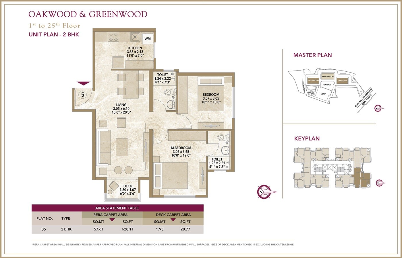 Other, hiranandani-woodspring 2 Bedroom 620 Sq.Ft. Apartment In Kon Thane 8184534