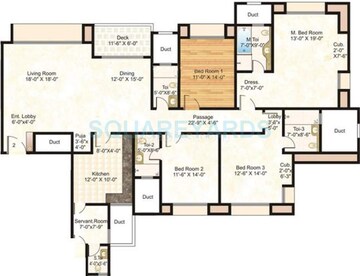  4 BHK Apartment at Hiranandani Meadows, Manpada – for Sale