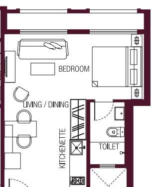 hiranandani solitaire studio apartment apartment 1 bhk 645sqft 20204005144044