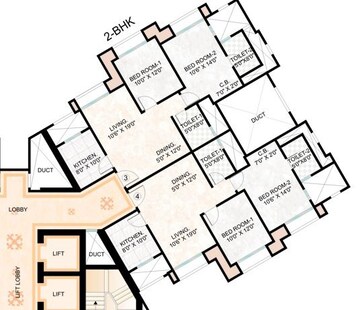  2 BHK Apartment at Hiranandani Sunrays, Ghodbunder Road – for Sale