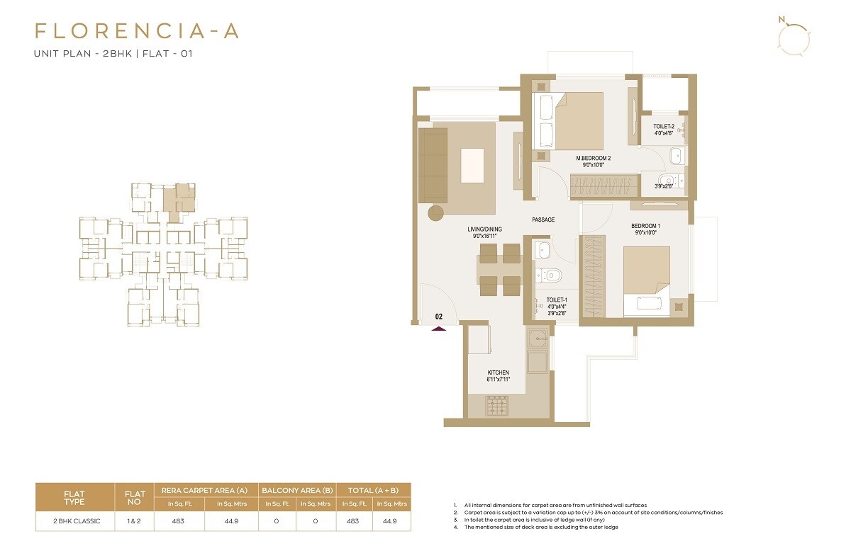 Other, hiranandani-westgate 2 Bedroom 483 Sq.Ft. Apartment In Ghodbunder Road Thane 8834673