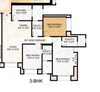 3 BHK Apartment For Resale in Hiranandani Woodville Hiranandani Estate Thane  6918352