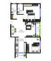 Impressions Meraki 2 BHK Layout