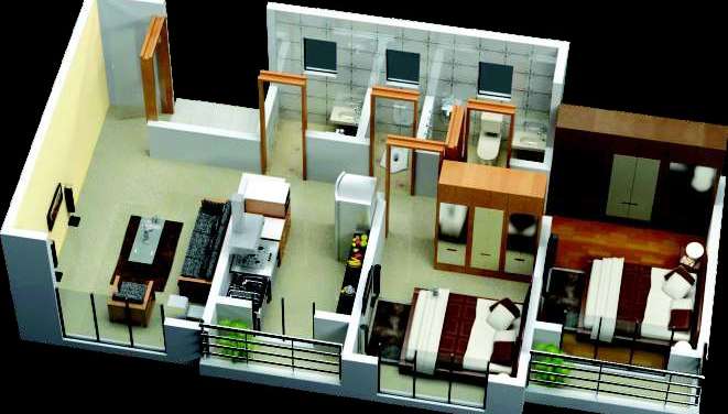 jeevan lifestyles phase ii apartment 2 bhk 510sqft 20232228002214
