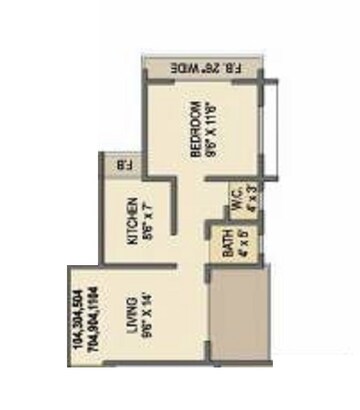  1 BHK Apartment at Jewel Heights Badlapur, Badlapur West – for Sale