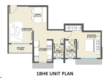  1 BHK Apartment at Jewel Vistaz, Kalyan East – for Sale