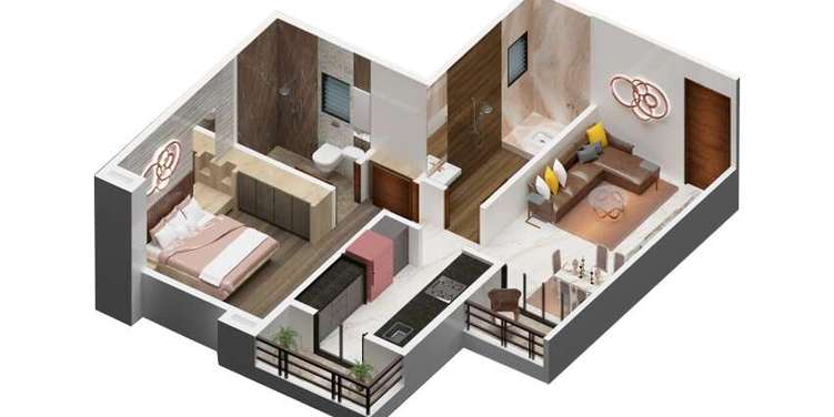 jhalak luxuria apartment 1 bhk 529sqft 20212419132459