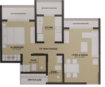  1 BHK Apartment at JP North, Mira Road – for Rent