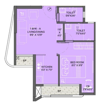  1 BHK Apartment at JVM Accord, Manorama Nagar – for Sale