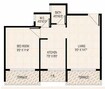 Kalp City Phase II 1 BHK Layout