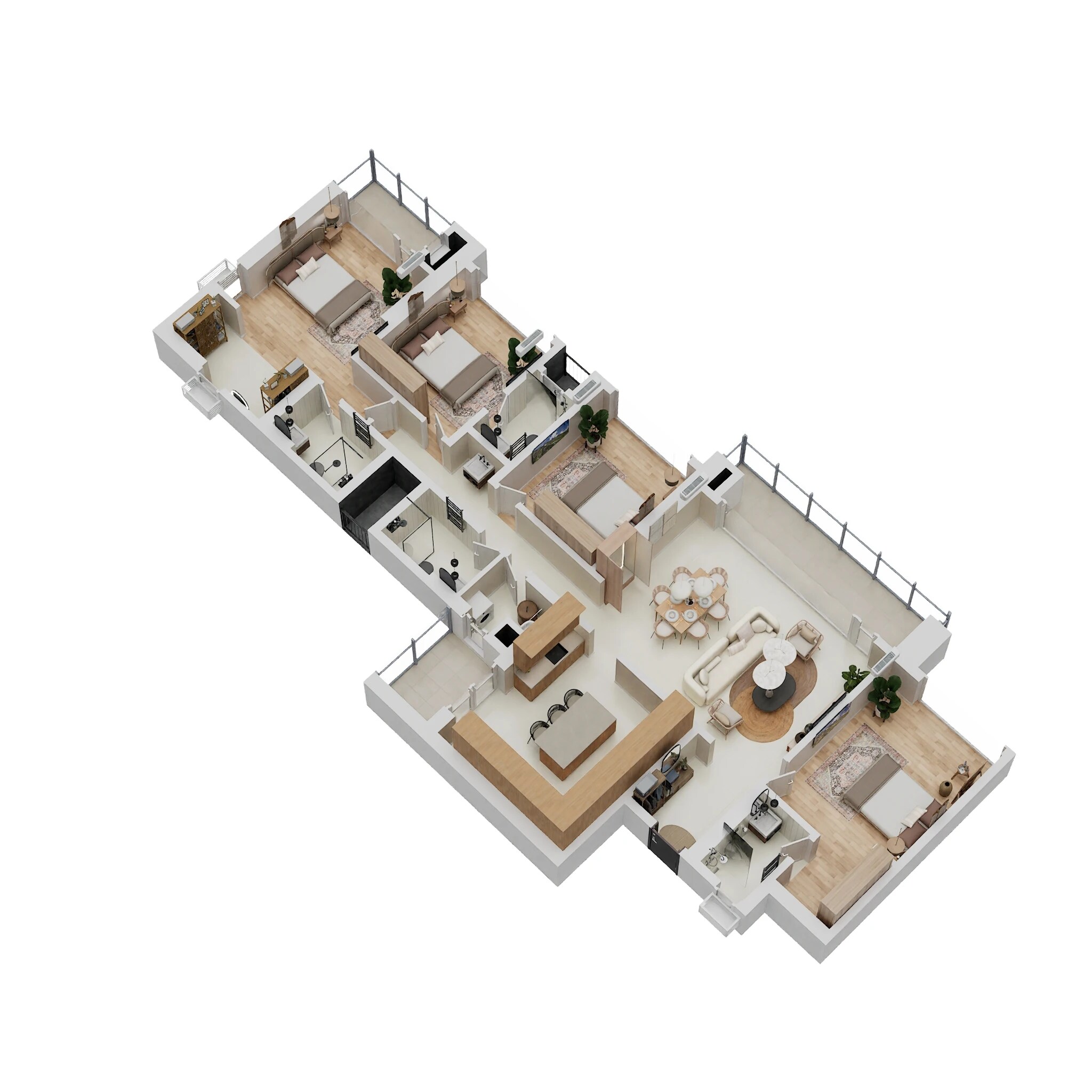 4 BHK 1753 Sq. Ft. Apartment