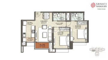  2 BHK Apartment at Kalpataru Srishti Namaah, Mira Road – for Sale
