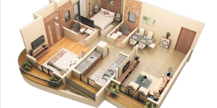 kalpeshwara pinnacle gloria apartment 2 bhk 682sqft 20200809160848