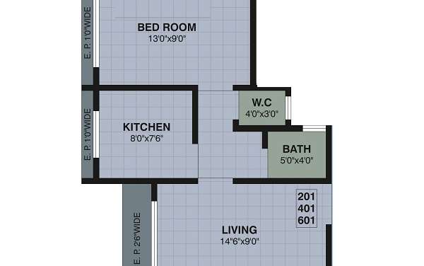 kendale emeralds apartment 1 bhk 415sqft 20230029150021