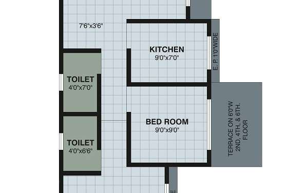 kendale emeralds apartment 2 bhk 575sqft 20230129150106