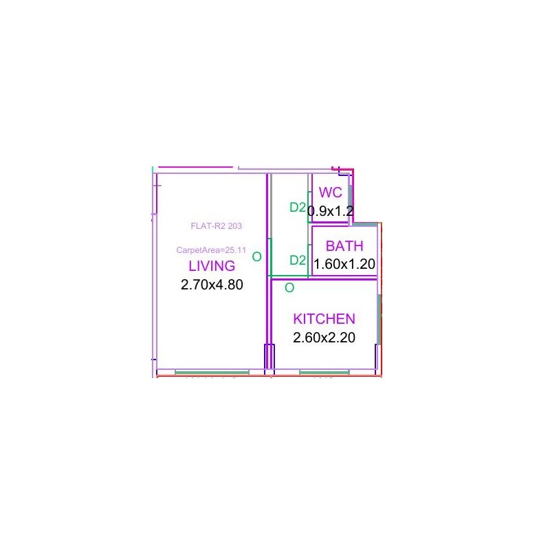 270 Sq. Ft. Studio