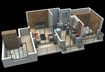 Kuber Samruddhi Phase II 1 BHK Layout