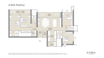  4 BHK Apartment at LnT Evara Heights, Panch Pakhadi – for Sale